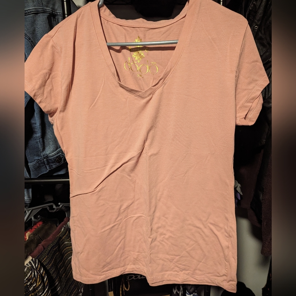 Pink Basic Tee